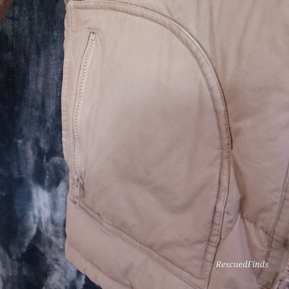 Pacific Trail Tan Puffer Jacket Medium - Picture 2 of 14